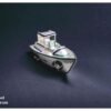 Miniature Pure Silver Boat
