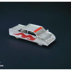 Miniature Pure Silver Car
