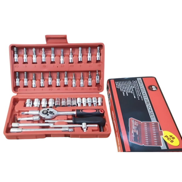 46 PCS SOCKET WRENCH SET