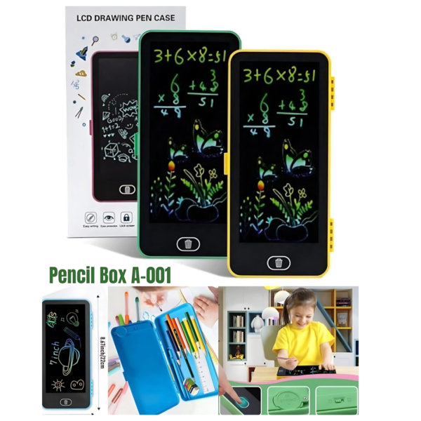 LCD Drawing Pencil Box