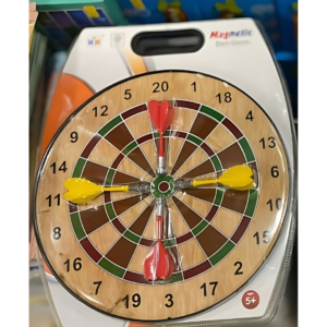 Magnetic Dart Board - White