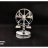 Miniature Pure Silver Giant Wheel Toy