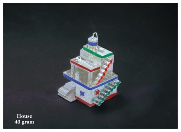 Miniature Pure Silver House