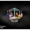 Miniature Pure Silver Merry Go round