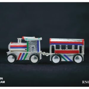 Miniature Pure Silver Train
