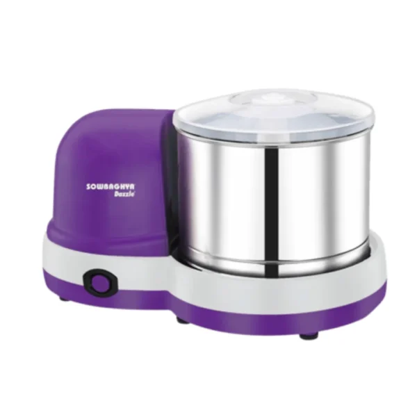 Sowbaghya Dazzle TDP2200A Wet Grinder ( 2 L, Violet )
